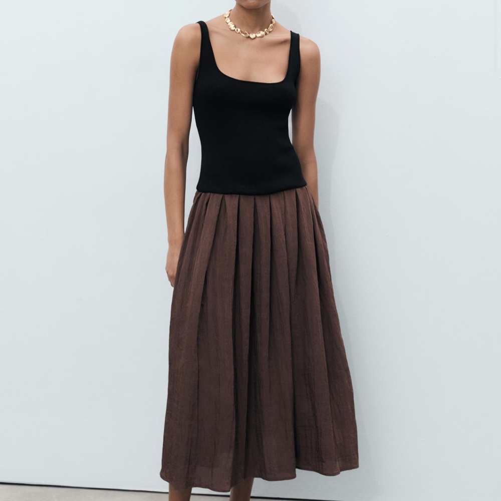 Mango A-Line Dress in Size 2
